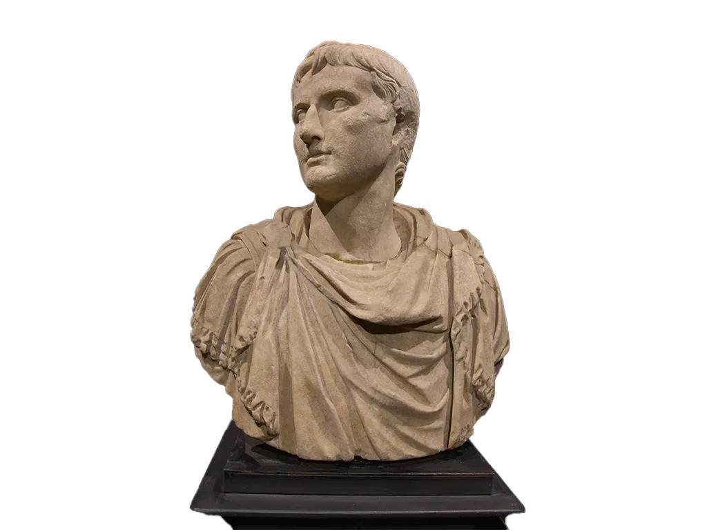 Planimetria Sala IV — Il busto di Augusto